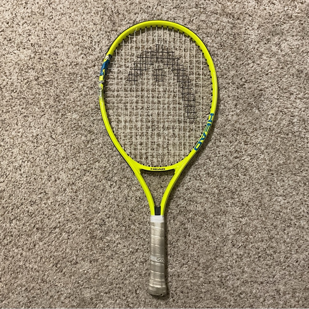 Head Neon Yellow Tennis Racket